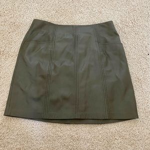 Lamb Leather Skirt